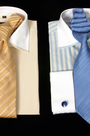 Twofold Superfine Cotton White Collar and Cuffs Shirts
