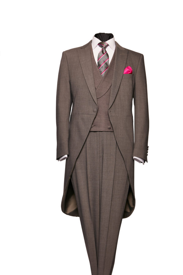 Light grey morning suit