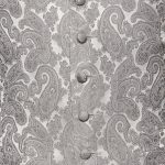 Silver paisley waistcoat