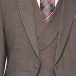 Light grey morning suit