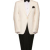 White peak lapel dinner jacket