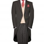 Charcoal grey light weight wool morning coat 1 Charcoal grey light weight wool morning coat