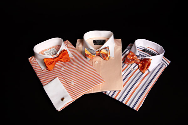 Bow ties and Super fine two fold cotton shirts
